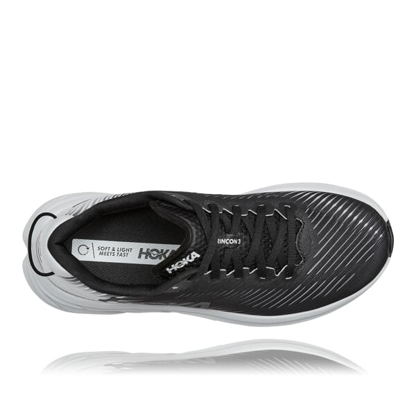 HOKA W RINCON 3 Black/White