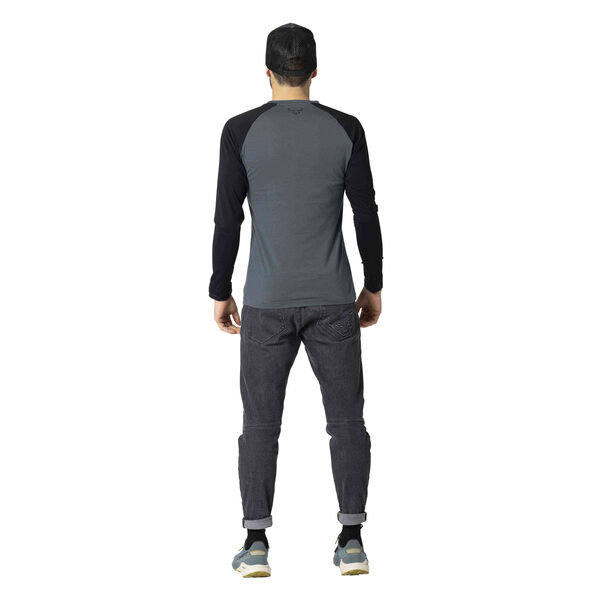 DYNAFIT 24/7 M L/S TEE Cinder