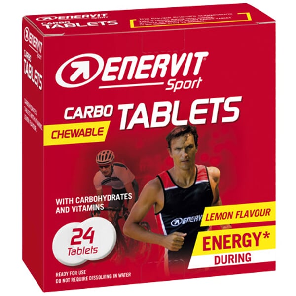 ENERVIT CARBO TABLETS 24 KS