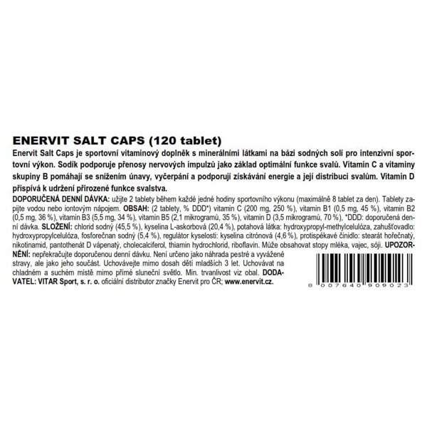 ENERVIT SALT CAPS 120 TABLIET