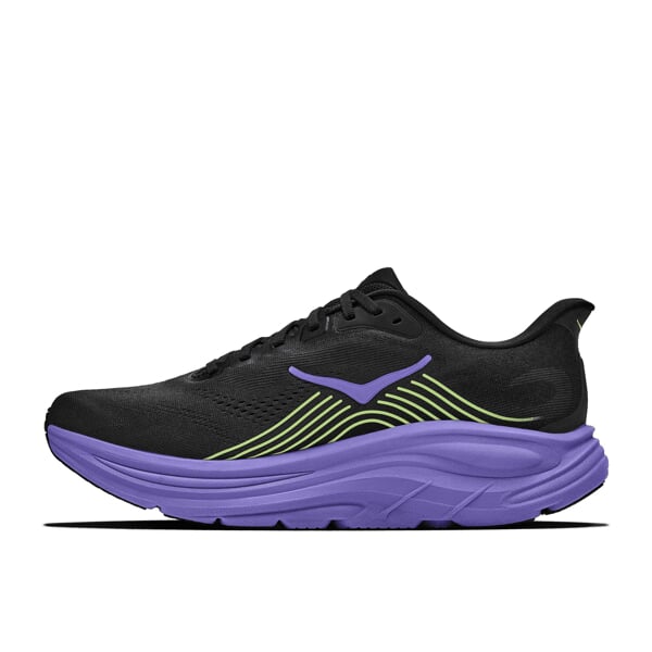 HOKA M CLIFTON 11 Black/Neon Y