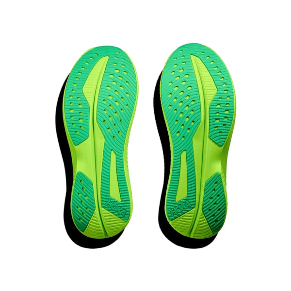 HOKA M MACH 6 White/Neon Lime