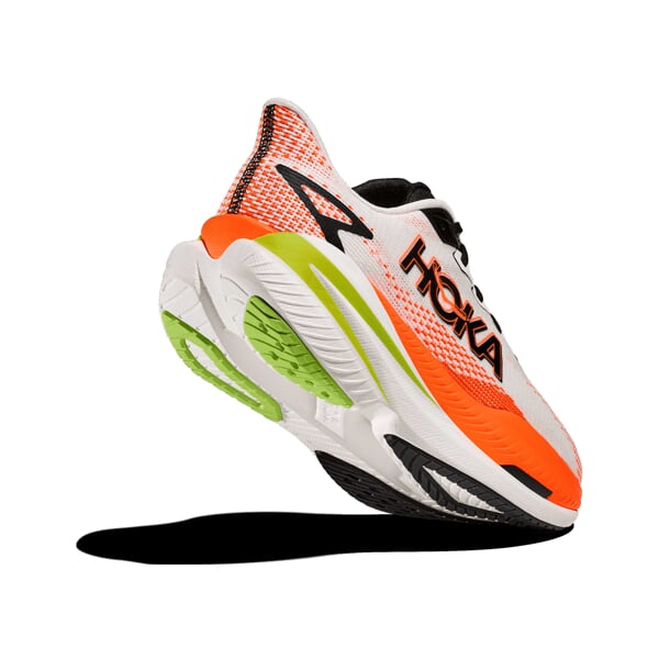 HOKA M MACH X 3 White/Neon Tan