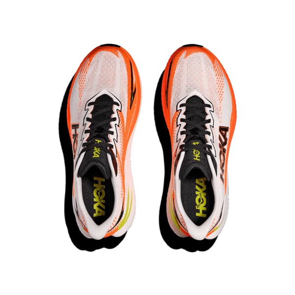 HOKA M MACH X 3 White/Neon Tan