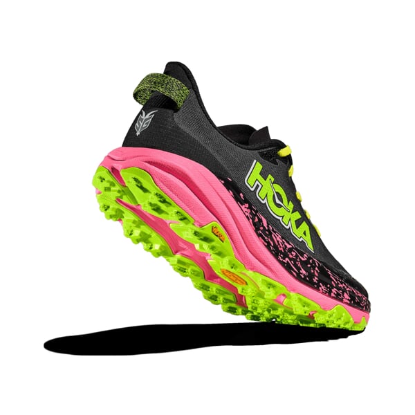 HOKA M SPEEDGOAT 6 Black/Neon