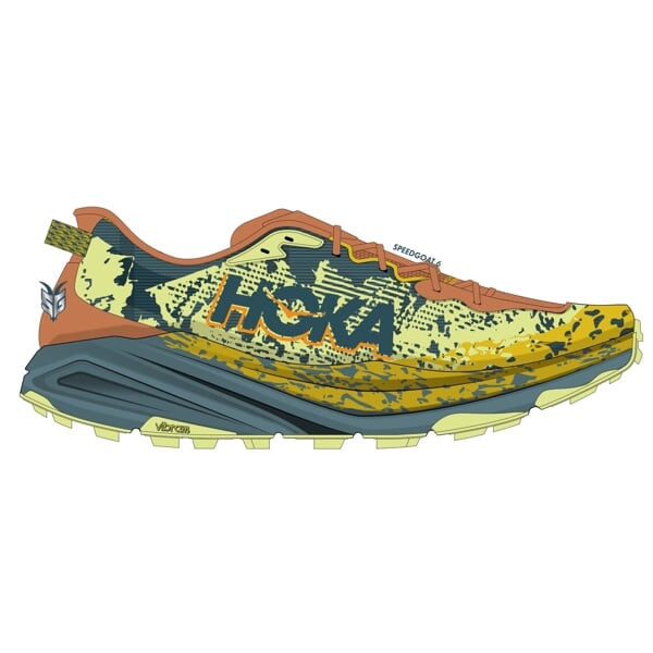 HOKA M SPEEDGOAT 6 Terra Cotta