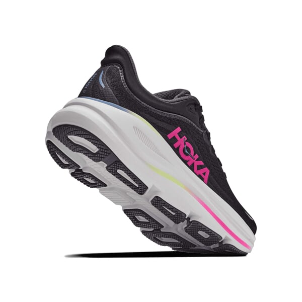 HOKA W BONDI 9 Black/Neon Drag