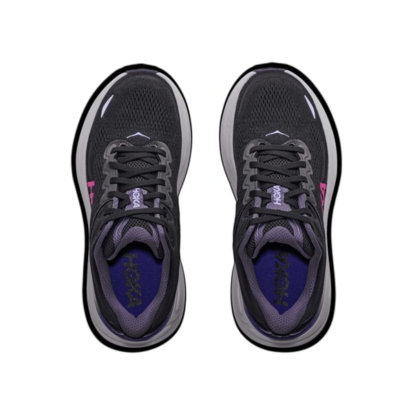 HOKA W BONDI 9 Black/Neon Drag