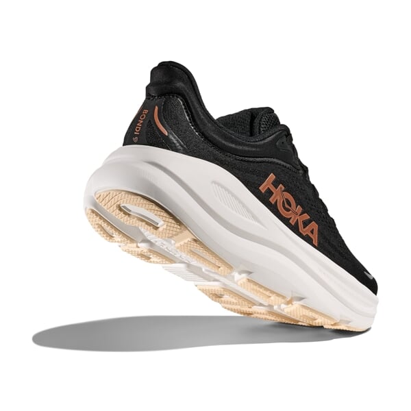 HOKA W BONDI 9 Black/Rose Gold