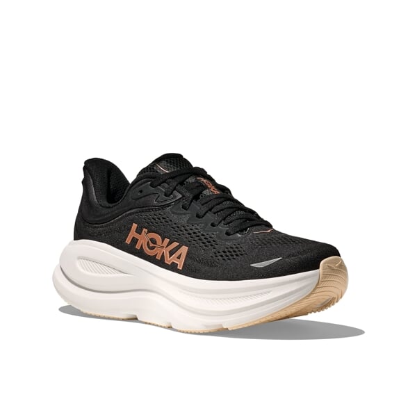 HOKA W BONDI 9 Black/Rose Gold