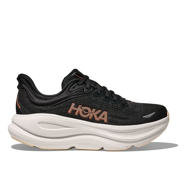 HOKA W BONDI 9 Black/Rose Gold