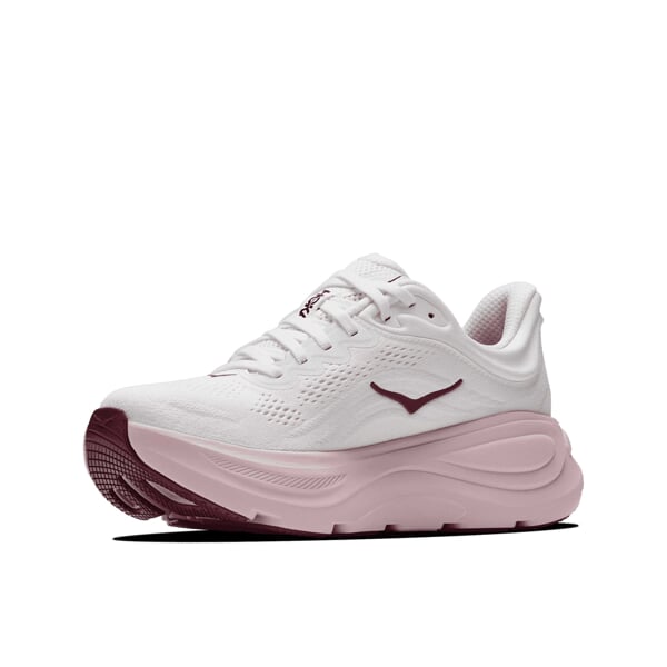 HOKA W BONDI 9 White/Pink Opal