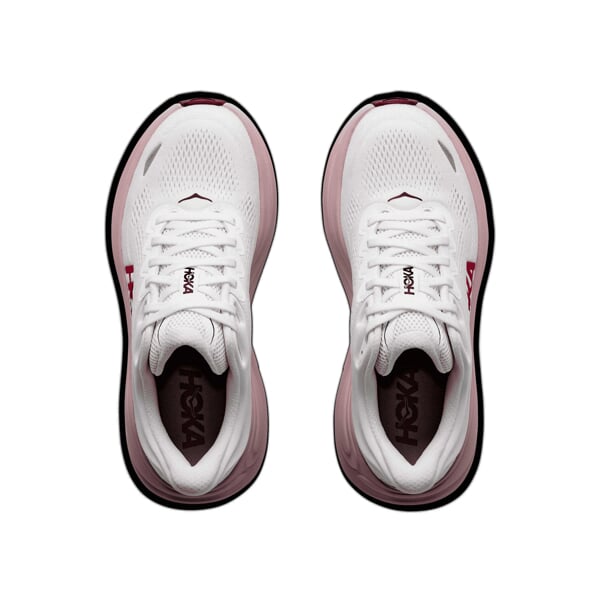 HOKA W BONDI 9 WIDE White/Pink