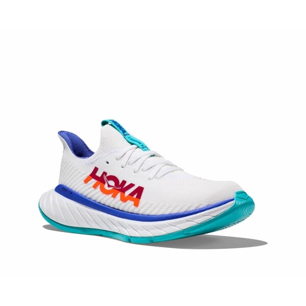 HOKA W CARBON X 3 White/Flame