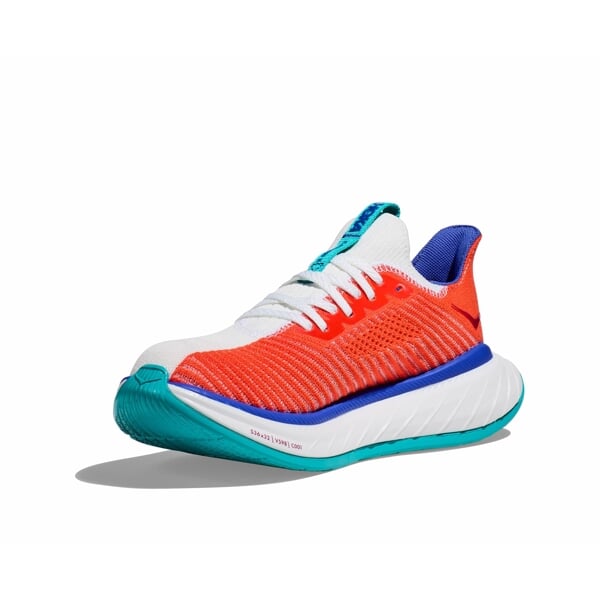 HOKA W CARBON X 3 White/Flame