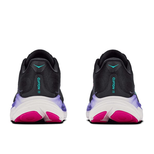 HOKA W CLIFTON 11 Black/Neon N