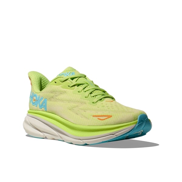 HOKA W CLIFTON 9 Lettuce/Solar