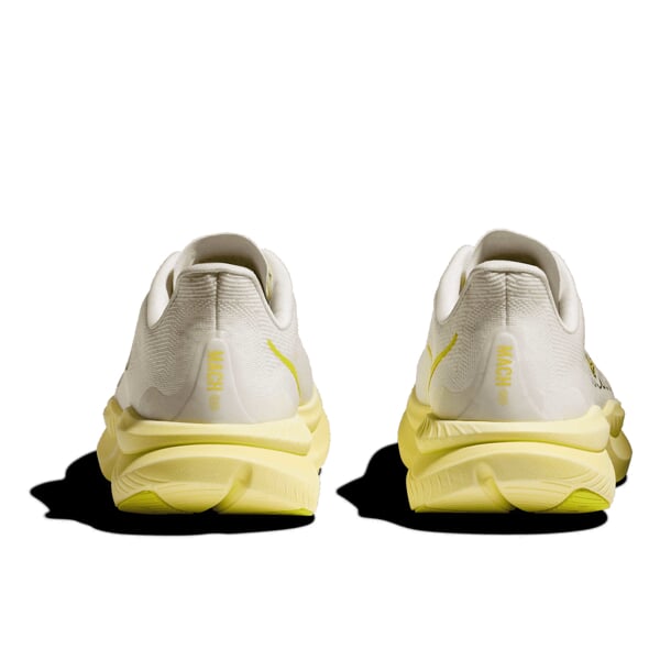 HOKA W MACH 6 White/Neon Hoka