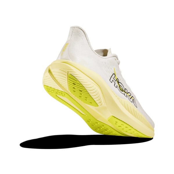 HOKA W MACH 6 White/Neon Hoka