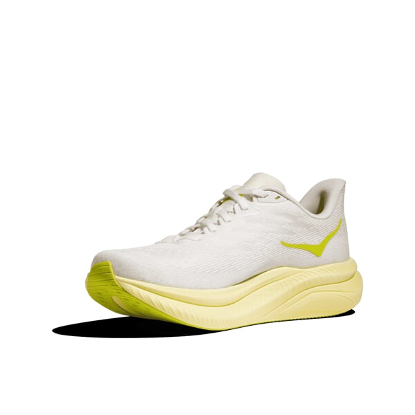 HOKA W MACH 6 White/Neon Hoka