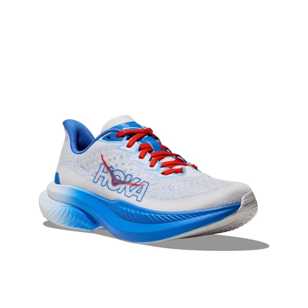 HOKA W MACH 6 White/Virtual Bl