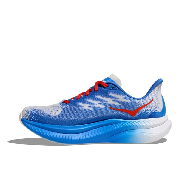 HOKA W MACH 6 White/Virtual Bl