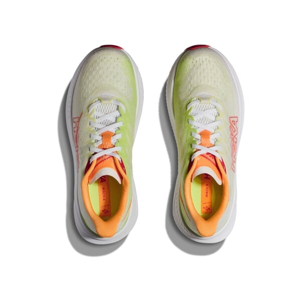 HOKA W MACH 6 WIDE White/Lettu