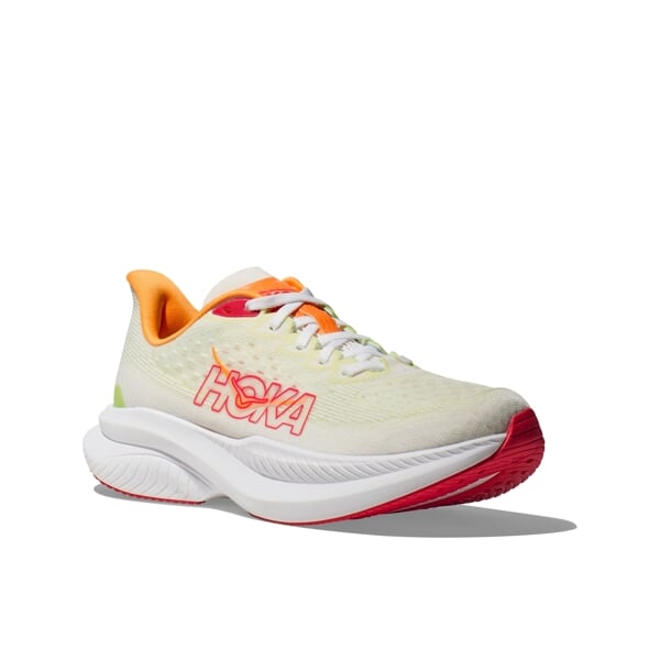 HOKA W MACH 6 WIDE White/Lettu