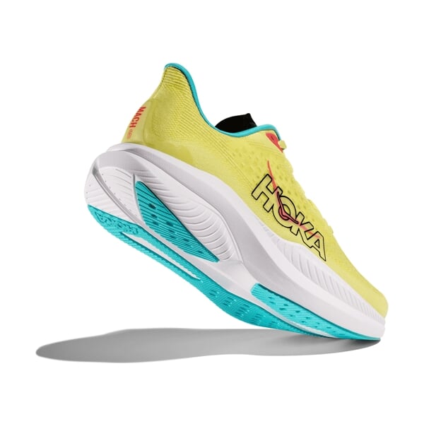 HOKA W MACH 6 Yuzu/Cielo Blue