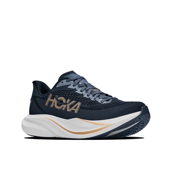HOKA W MACH 7 Faded Navy/Gold