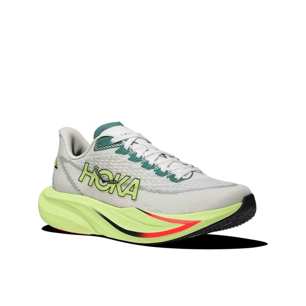 HOKA W MACH 7 Frost/Neon Yuzu