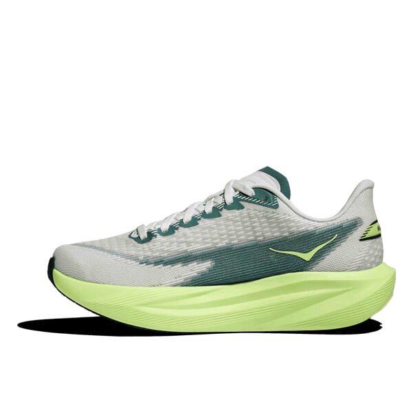 HOKA W MACH 7 Frost/Neon Yuzu