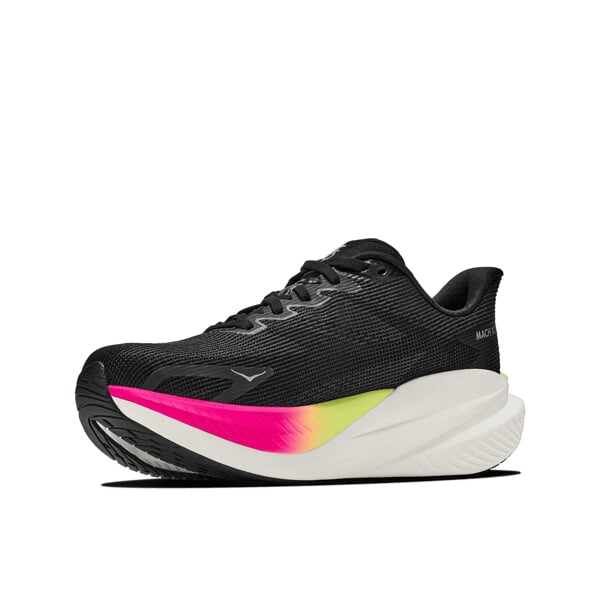 HOKA W MACH X 3 Black/Neon Neb