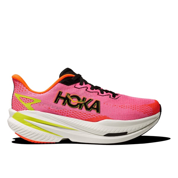 HOKA W MACH X 3 Neon Rose/Neon