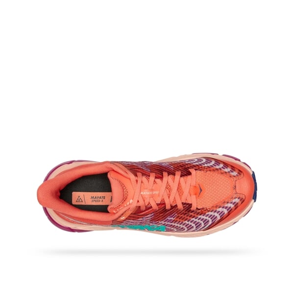 HOKA W MAFATE 4 Camellia/Peach