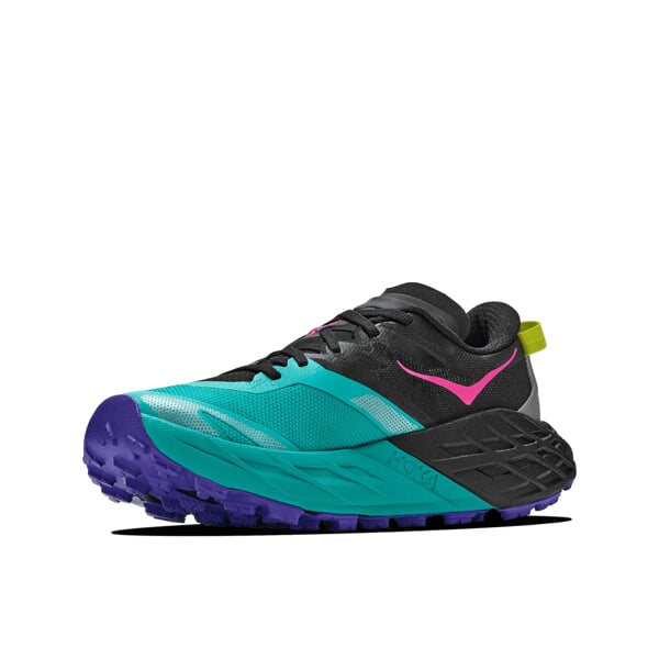 HOKA W SPEEDGOAT 7 Black/Elect