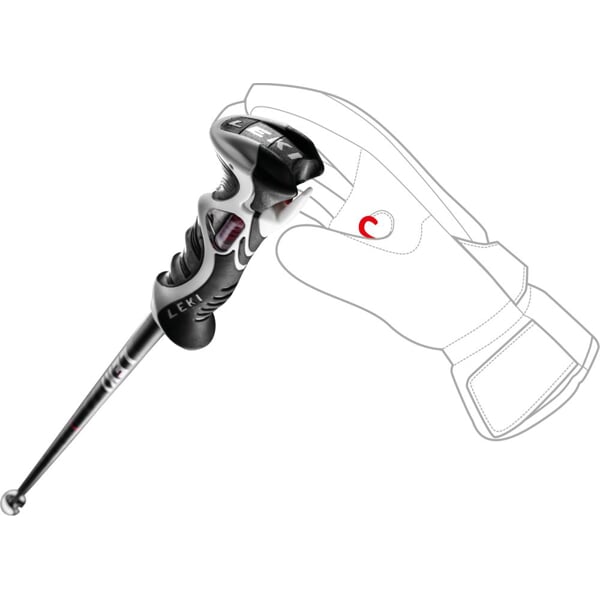 LEKI POLES BOLD LITE S Schwarz