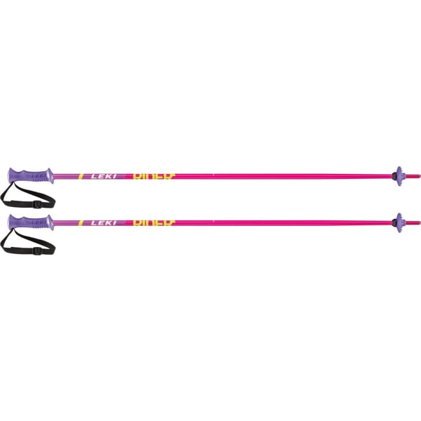 LEKI POLES RIDER Rhodamine/Red