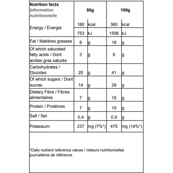 NÄAK ENERGY BAR 50g BANANA & C