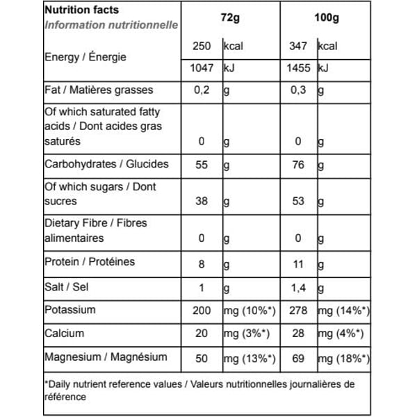 NÄAK ENERGY DRINK MIX 72g PEAC
