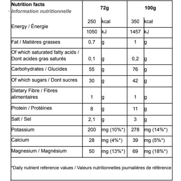 NÄAK ENERGY DRINK MIX 72g SALT