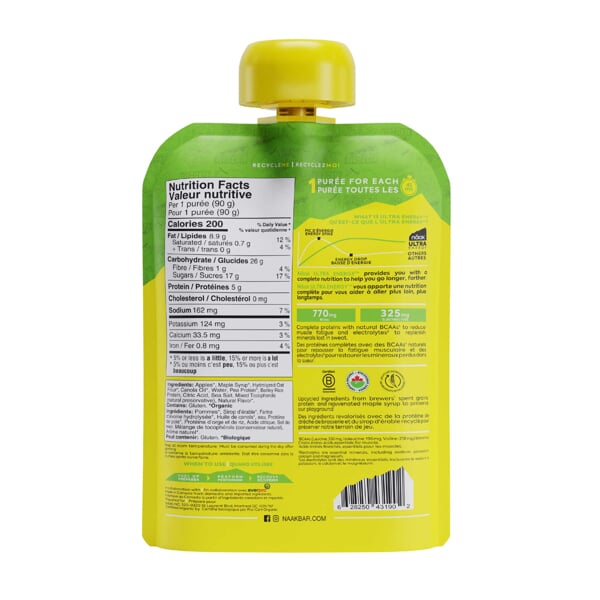 NÄAK ENERGY PUREE 90g APPLE &