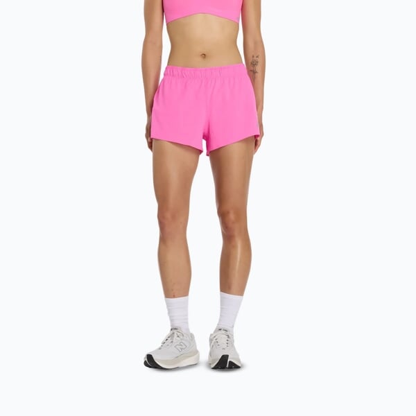 NEW BALANCE RC SHORT 3" W Pink