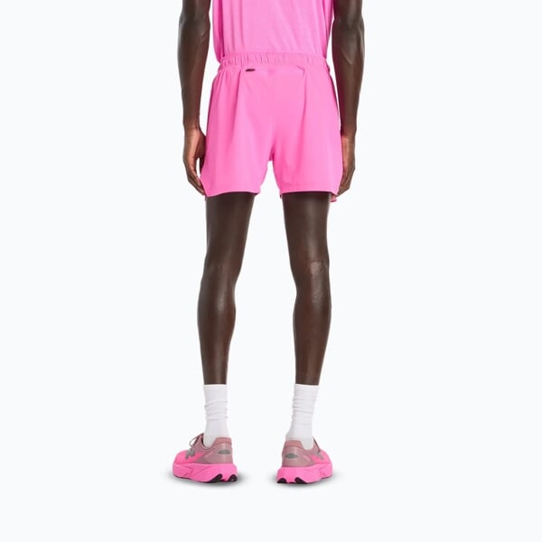 NEW BALANCE RC SHORT 5" M Pink