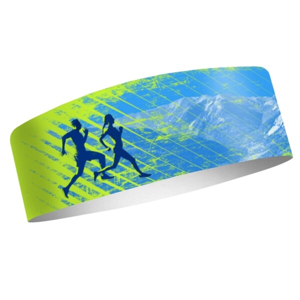 PEAX Run Green/Blue - čelenka