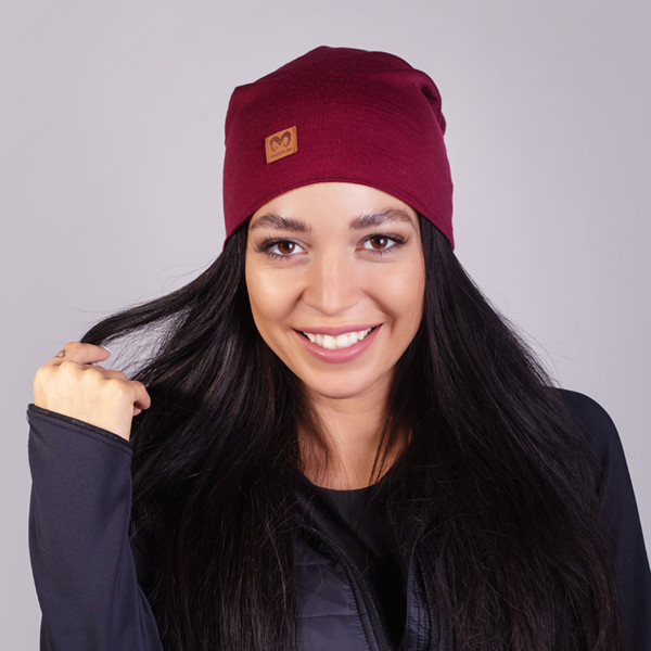 D MW FREEBEANIE merino čiapka