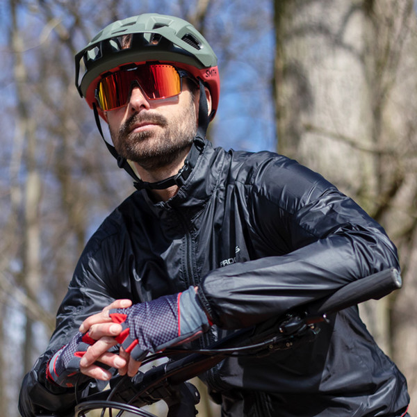 GS ENDURO RED-R BLK/RED - špor