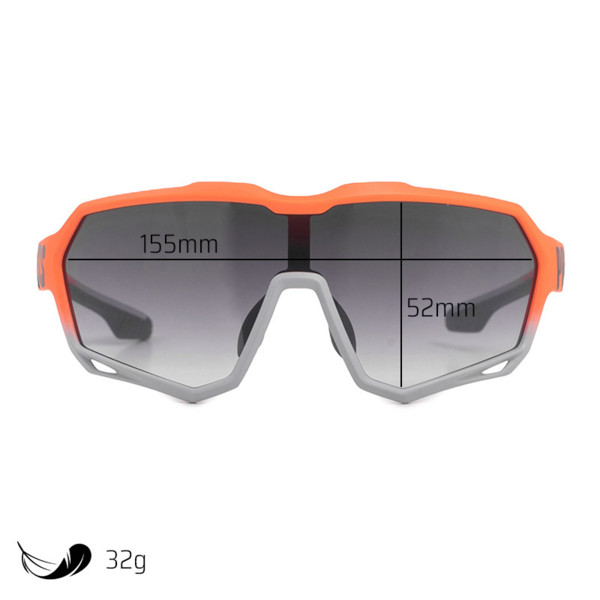 GS VORTEX SMK ORG/GRY okuliare