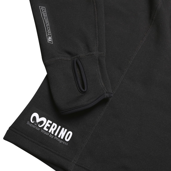 TS TOREZ ZIP MERINO mikina