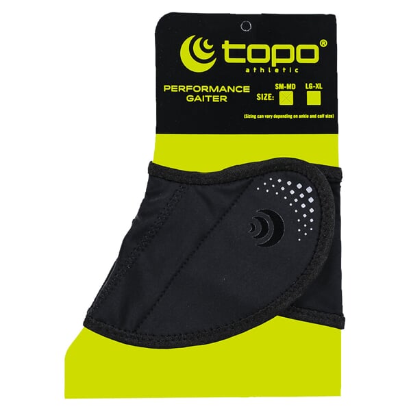 TOPO PERFORMANCE GAITER Black